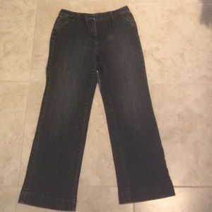 VTG Talbot Stretch Jeans Sz 8 Blk/Gry